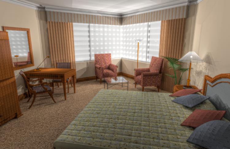 Hotel Room Tone Map 1, 1